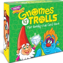 Trend Gnomes vs Trolls Three Corner Card Game