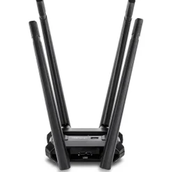 TRENDnet AC1900 High Power Dual Band Wireless USB Adapter, TEW-809UB, Stream 4K HD Video, Windows-Mac OS Compatible, USB 3.0 to USB Type A, Black