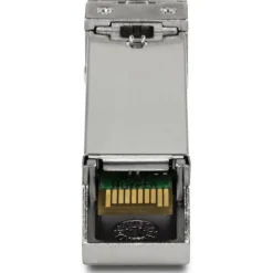 TRENDnet SFP to RJ45 Industrial Single-Mode LC Module (10km); TI-MGBS10; 1000Base-LX Industrial SFP; Compliant with IEEE 802.3z Gigabit Ethernet; Data Rates of up to 1.25Gbps; Lifetime Protection