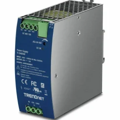 TRENDnet 480W, 48V DC, 10A AC to DC DIN-Rail Power Supply with PFC Function, TI-S48048