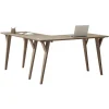 Trezza 62"W L-Shaped Computer Desk, Light Oak