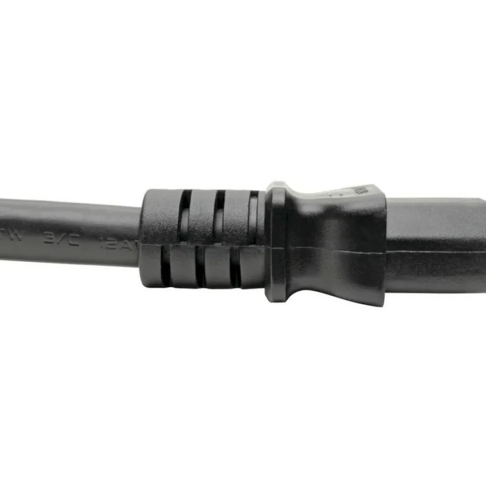 Tripp Lite by Eaton C20 to C13 Power Cord for Computer - Heavy-Duty 15A 100-250V 14 AWG 7 ft. (2.13 m) Black