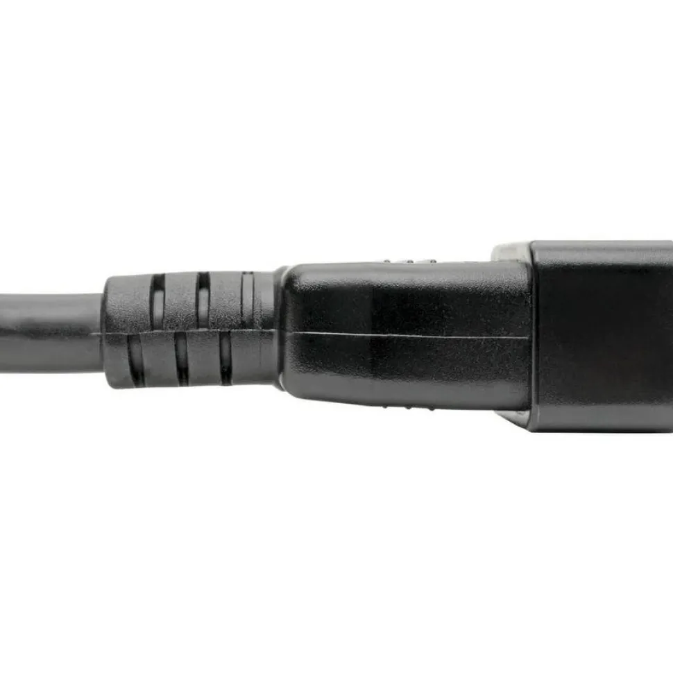 Tripp Lite by Eaton C20 to C13 Power Cord for Computer - Heavy-Duty 15A 100-250V 14 AWG 7 ft. (2.13 m) Black