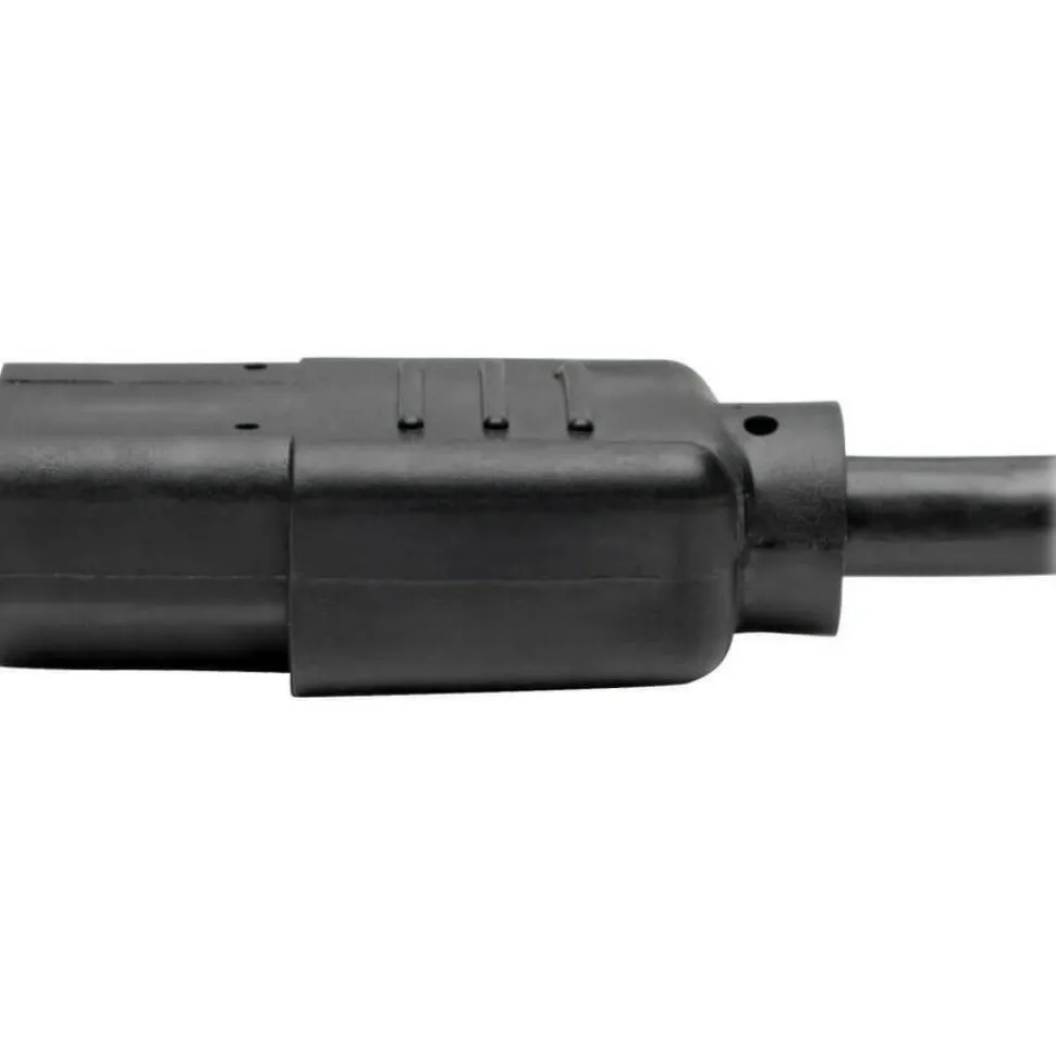 Tripp Lite by Eaton Desktop Computer AC Power Cable NEMA 5-15P to C13 - 10A 125V 18 AWG 15 ft. (4.57 m) Black