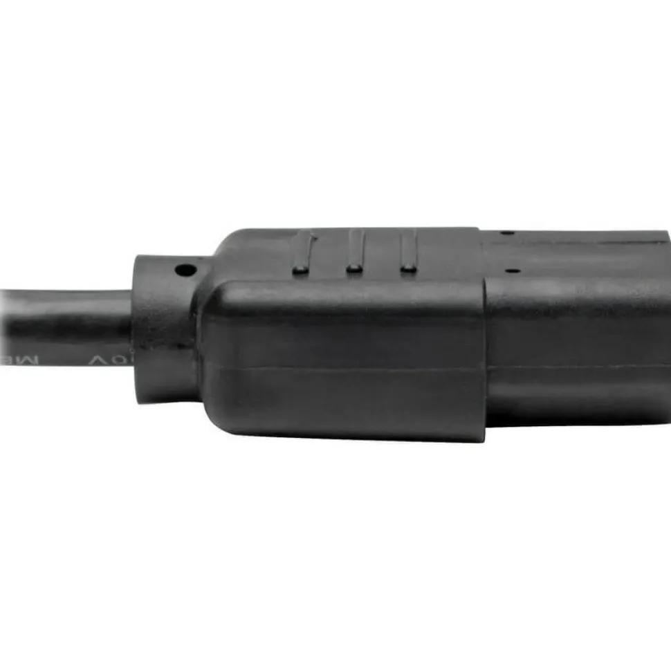 Tripp Lite by Eaton Desktop Computer AC Power Cable NEMA 5-15P to C13 - 10A 125V 18 AWG 6 ft. (1.83 m) Black