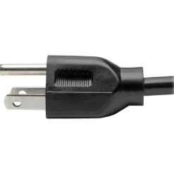 Tripp Lite by Eaton Desktop Computer AC Power Cable NEMA 5-15P to C13 - 10A 125V 18 AWG 10 ft. (3.05 m) Black