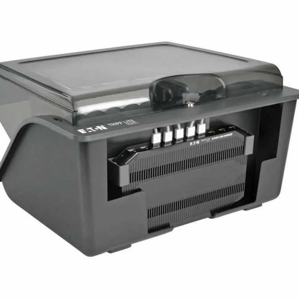 Tripp Lite by Eaton 10-Device Desktop USB Charging Station for Tablets, iPads and E-Readers