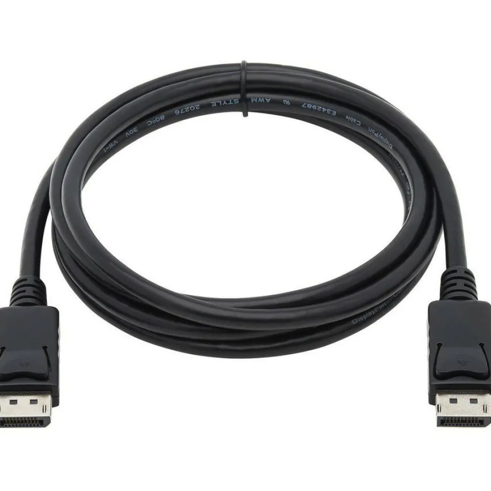 Tripp Lite by Eaton DisplayPort Cable with Latching Connectors 4K 60 Hz (M/M) Black 6 ft. (1.83 m)