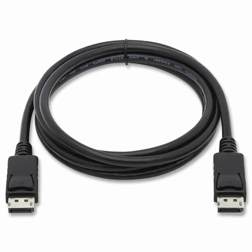Tripp Lite by Eaton DisplayPort Cable with Latching Connectors 4K 60 Hz (M/M) Black 6 ft. (1.83 m)