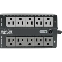 Tripp Lite by Eaton Internet Office Ultra-Compact Desktop Standby UPS, 10 Outlets, 550 VA, 420 J