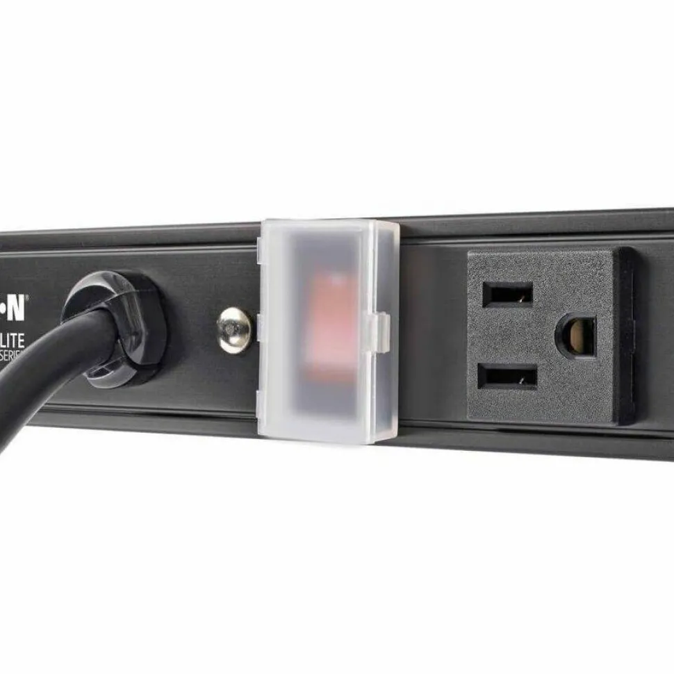 Tripp Lite by Eaton 8-Outlet Vertical Power Strip 120V 15A NEMA 5-15P 15 ft. (4.57 m) Cord 24 in. Black Housing