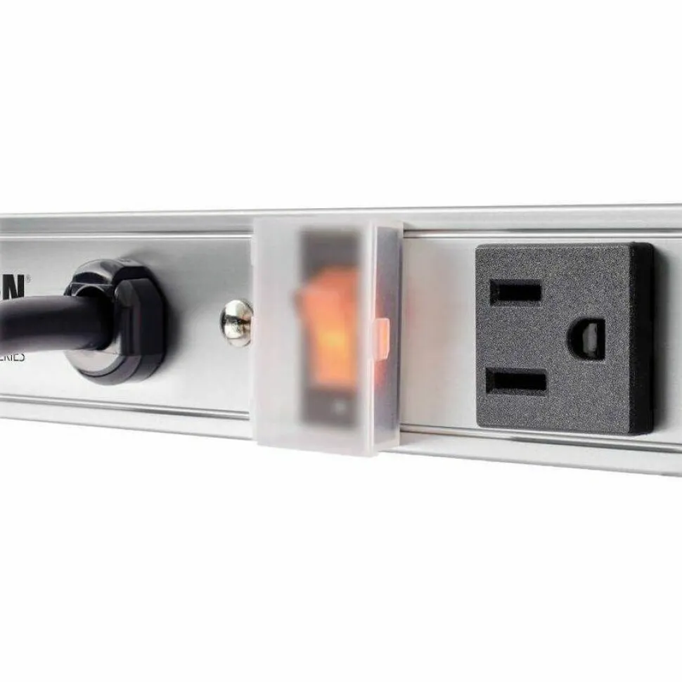 Tripp Lite by Eaton 8-Outlet Vertical Power Strip 120V 15A 10 ft. (3.05 m) Cord 5-15P 24 in.