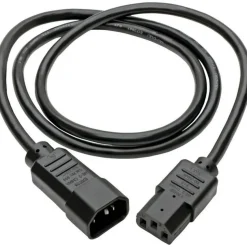 Tripp Lite by Eaton PDU Power Cord C13 to C14 - 10A 250V 18 AWG 3 ft. (0.91 m) Black