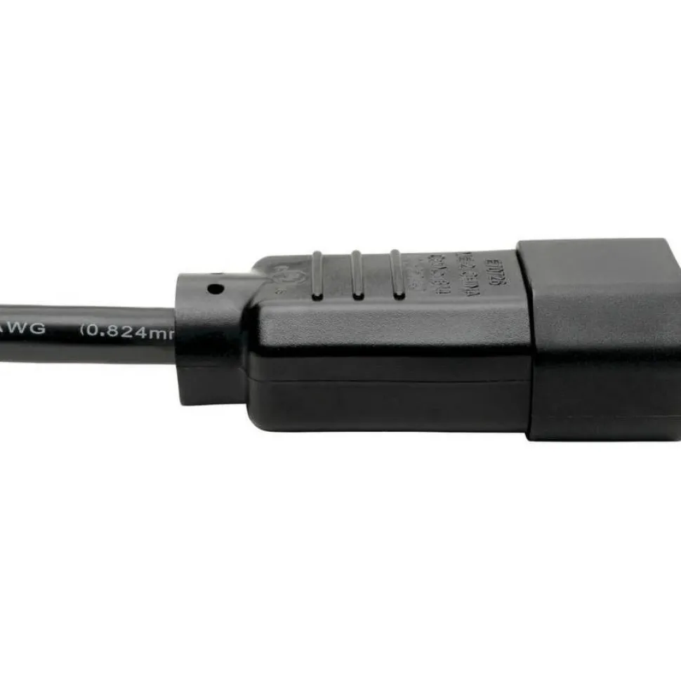Tripp Lite by Eaton PDU Power Cord C13 to C14 - 10A 250V 18 AWG 3 ft. (0.91 m) Black
