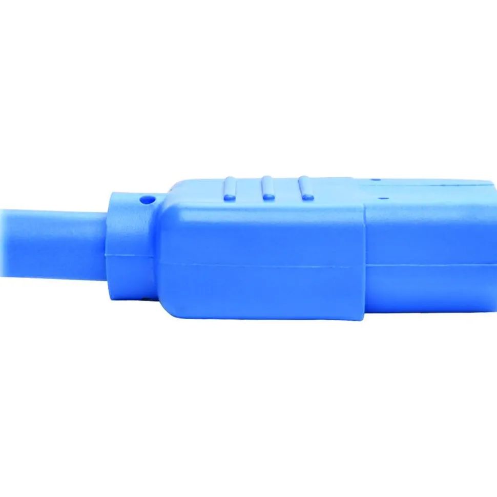 Tripp Lite by Eaton PDU Power Cord C13 to C14 - 10A 250V 18 AWG 3 ft. (0.91 m) Blue