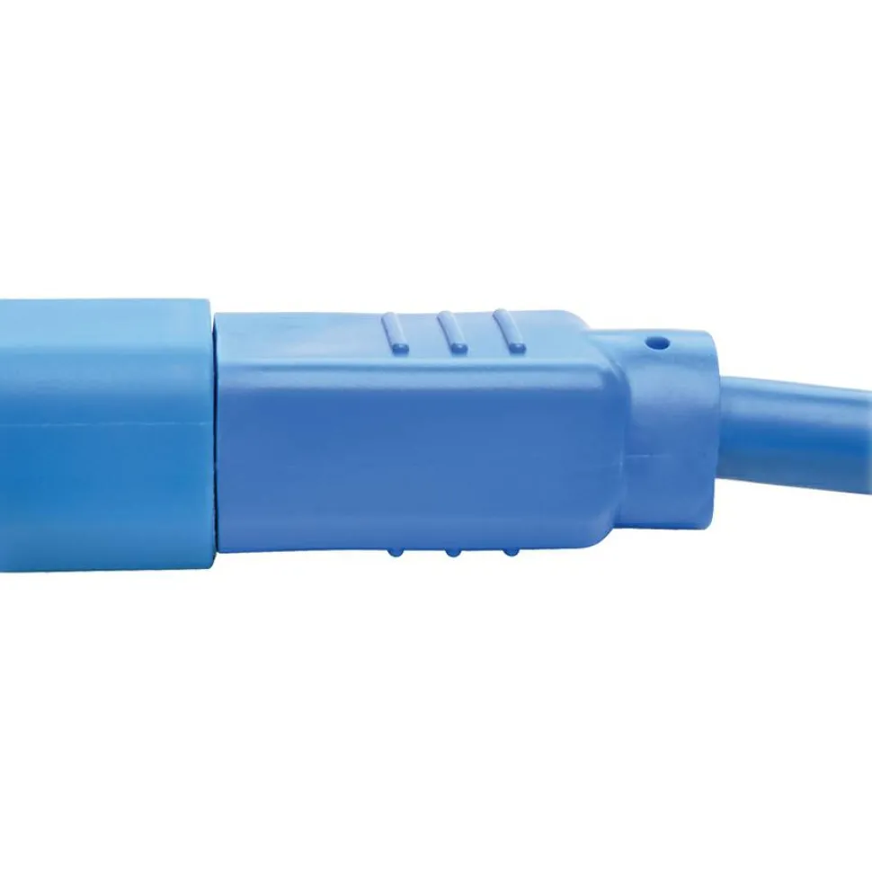 Tripp Lite by Eaton PDU Power Cord C13 to C14 - 10A 250V 18 AWG 3 ft. (0.91 m) Blue