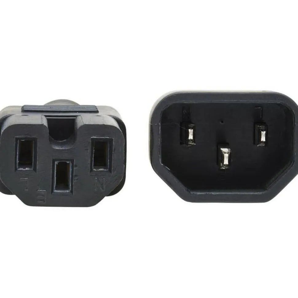 Tripp Lite by Eaton Power Cord C14 to C15 - Heavy-Duty 15A 250V 14 AWG 2 ft. (0.61 m) Black