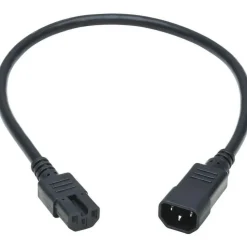 Tripp Lite by Eaton Power Cord C14 to C15 - Heavy-Duty 15A 250V 14 AWG 2 ft. (0.61 m) Black