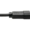 Tripp Lite by Eaton Power Cord C14 to C15 - Heavy-Duty 15A 250V 14 AWG 10 ft. (3.05 m) Black