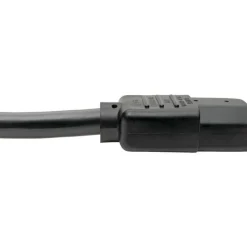 Tripp Lite by Eaton Power Cord NEMA 5-15P to C15 - Heavy-Duty 15A 125V 14 AWG 8 ft. (2.43 m) Black