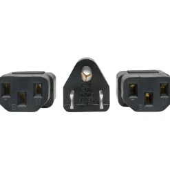 Tripp Lite by Eaton Power Cord Splitter C14 to 2xC13 PDU Style - 10A 250V 18 AWG 18-in. (45.72 cm) Black