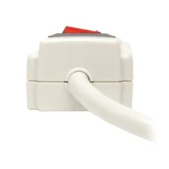 Tripp Lite by Eaton Protect It! Surge Suppressor, 6 AC Outlets, 4 ft. Cord, 790 J, Light Gray