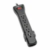 Tripp Lite by Eaton Protect It! 7-Outlet Surge Protector 25 ft. Cord 2160 Joules Black Housing