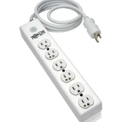 Tripp Lite by Eaton Safe-IT Medical-Grade Power Strip UL 1363 6x Hospital-Grade Outlets Antimicrobial 6 ft. Cord