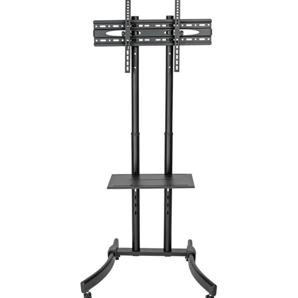 Tripp Lite by Eaton TV Mobile Flat-Panel Floor Stand Cart Height Adjustable LCD- 37" to 70" TVs and Monitors