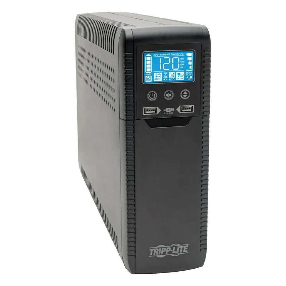Tripp Lite by Eaton UPS Line Interactive UPS with USB and 10 Outlets - 120V 1300VA 720W 50/60 Hz AVR ECO Series ENERGY STAR V2.0