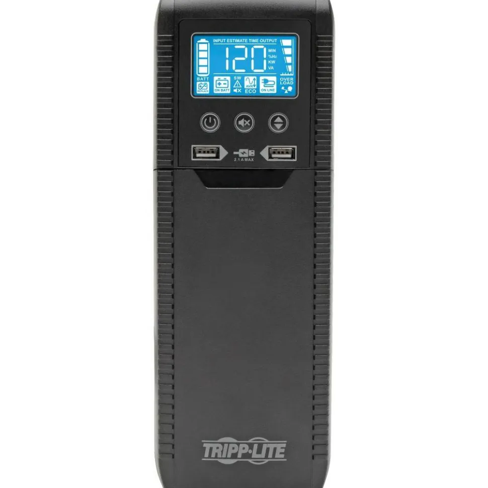 Tripp Lite by Eaton UPS Line Interactive UPS with USB and 10 Outlets - 120V 1300VA 720W 50/60 Hz AVR ECO Series ENERGY STAR V2.0