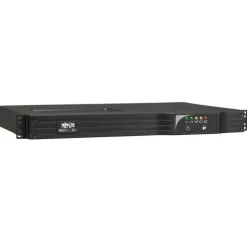 Tripp Lite by Eaton UPS SmartPro 120V 1kVA 800W Line-Interactive Sine Wave UPS Network Card Option USB DB9 6 Outlets 1U Rack/Vertical