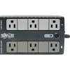 Tripp Lite by Eaton UPS 350VA 210W Desktop Wall Mount PC / MAC Battery Back Up Compact 50/60Hz 120V 6 Outlets 5-15P