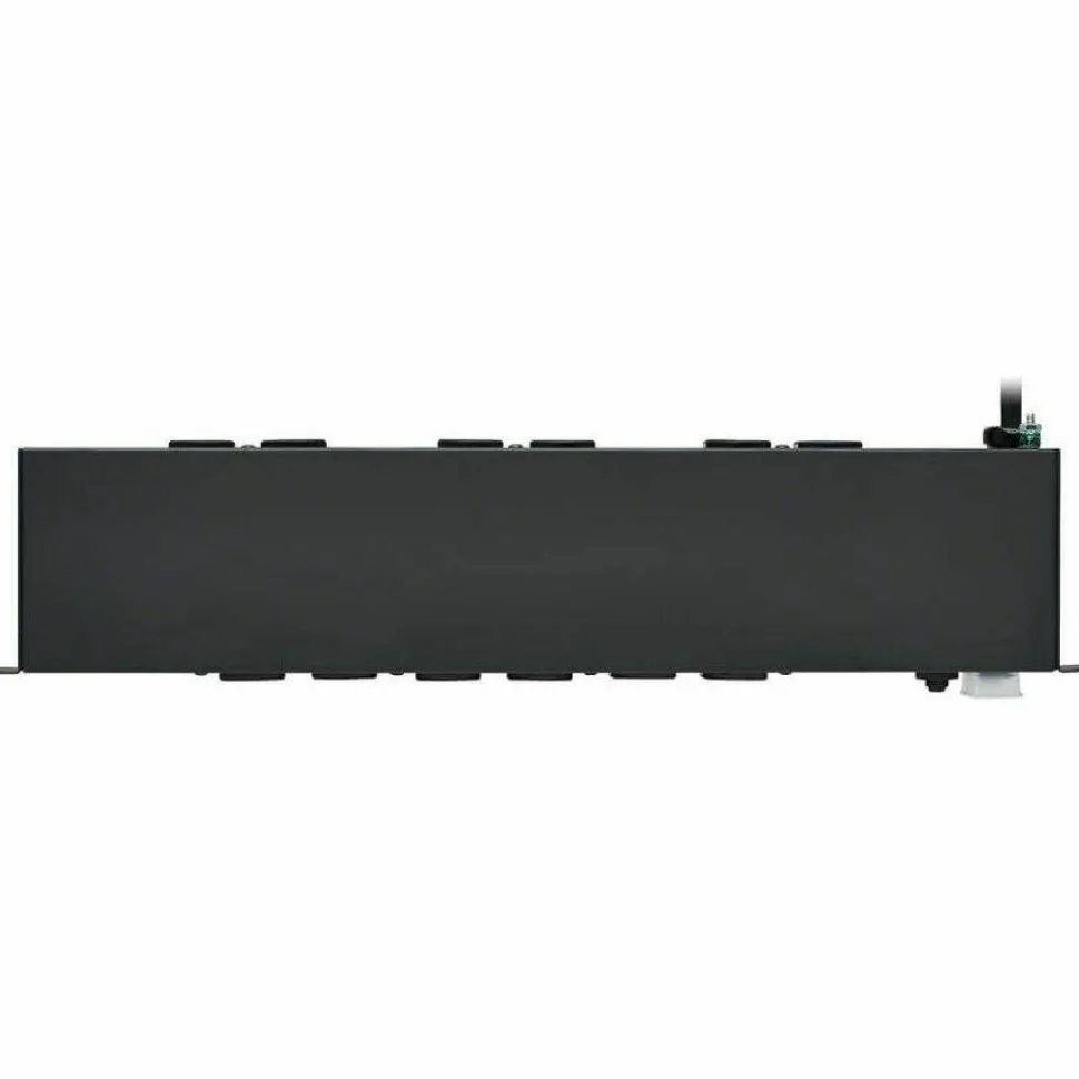 Tripp Lite by Eaton 1U Rack-Mount Power Strip 120V 15A 5-15P 12 Outlets (6 Front-Facing 6-Rear-Facing) 15 ft. (4.57 m) Cord