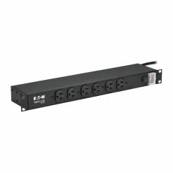 Tripp Lite by Eaton 1U Rack-Mount Power Strip 120V 15A 5-15P 12 Outlets (6 Front-Facing 6-Rear-Facing) 15 ft. (4.57 m) Cord