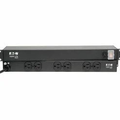 Tripp Lite by Eaton 1U Rack-Mount Network Server Power Strip 120V 15A 6-Outlet (Rear-Facing) 15 ft. (4.57 m) Cord