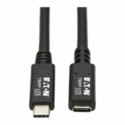 Tripp Lite by Eaton USB-C Extension Cable (M/F) - USB 3.2 Gen 1 (5 Gbps) Thunderbolt 3 Compatible Black 6 ft. (1.83 m)