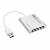 Tripp Lite by Eaton USB 3.0 SuperSpeed Multi-Drive Memory Card Reader/Writer Aluminum 5Gbps