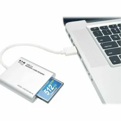Tripp Lite by Eaton USB 3.0 SuperSpeed Multi-Drive Memory Card Reader/Writer Aluminum 5Gbps