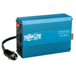 Tripp Lite by Eaton 375W Compact Car Portable Inverter 12V DC to 120V AC 2 Outlet