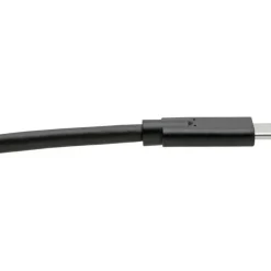 Tripp Lite USB Type C to USB C Cable USB 3.1 5A Rating 100W 5 Gbps M/M 6', Black