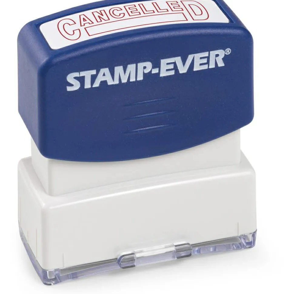 Trodat Pre-inked CANCELED Message Stamp