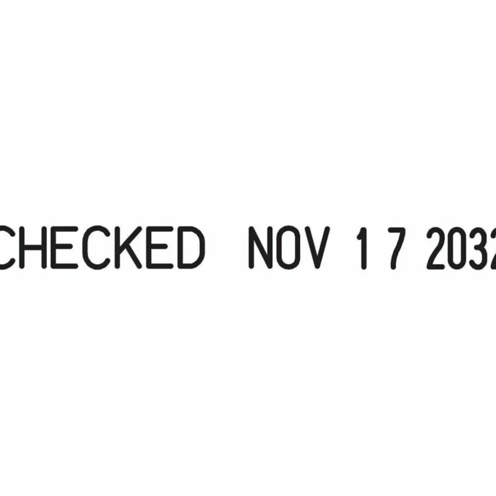 Trodat Professional 12 Message Date Stamp - T5117