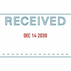 Trodat Received Date Stamp