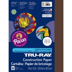 Tru-Ray Construction Paper, 50% Recycled, 9