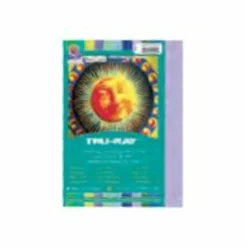 Tru-Ray Construction Paper, 50% Recycled, 9" x 12", Black, Pack Of 50