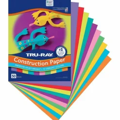 Tru-Ray Construction Paper, 50% Recycled, 9