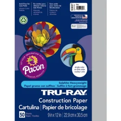 Tru-Ray Construction Paper, 50% Recycled, 9
