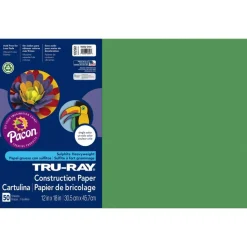 Tru-Ray Construction Paper, 50% Recycled, 12