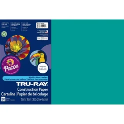 Tru-Ray Construction Paper, 50% Recycled, 12